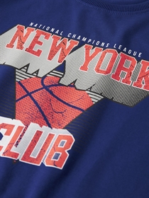 NAME IT Bluse Vux Sodalite Blue New York Basket Ball